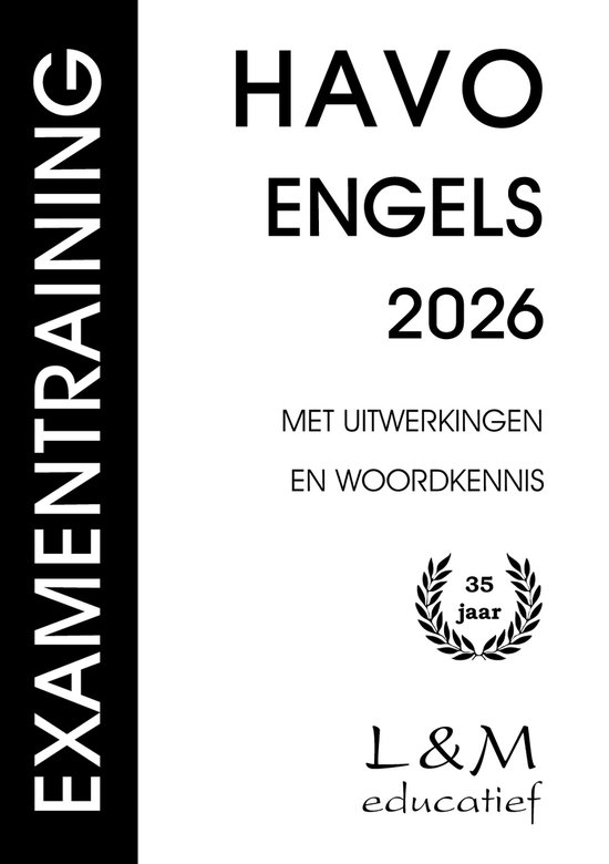 Examentraining havo Engels 2026 - cover