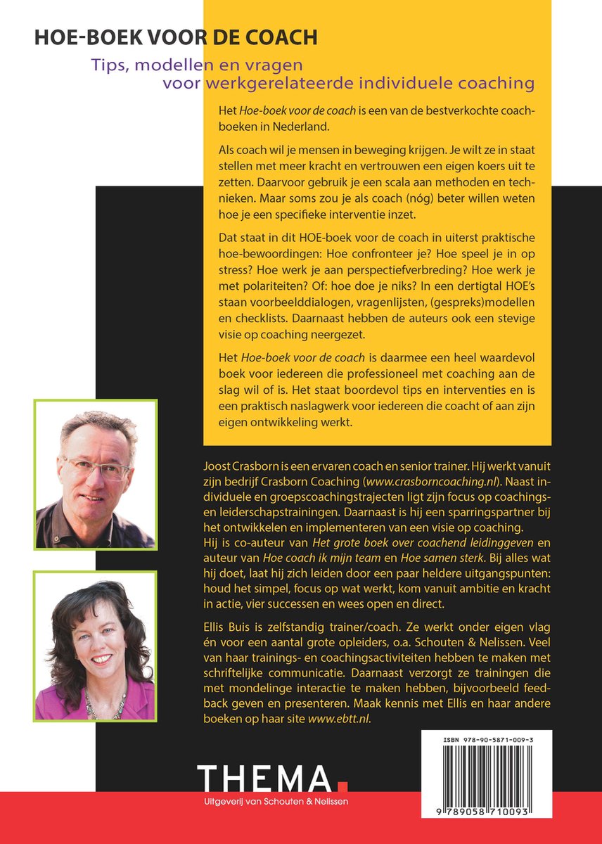 HOE-boek voor de coach - back cover