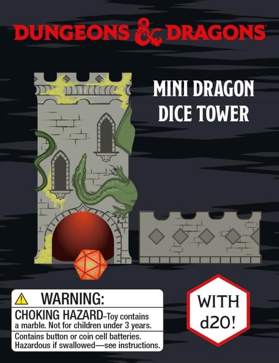 Rp Minis - Dungeons & Dragons: Mini Dragon Dice Tower - cover