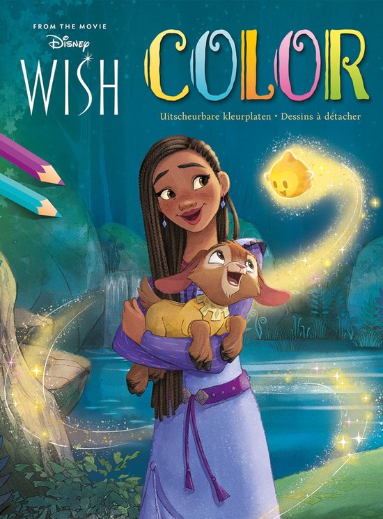 Disney Color Wish kleurblok / Disney Color Wish bloc de coloriage
