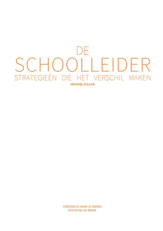 De schoolleider