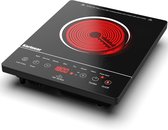 Bol.com Inductie kookplaat - Induction Hob - Elektrische Brander - Draagbare keramische Kookplaat - voor ALLE kookgerei - Enkele... aanbieding