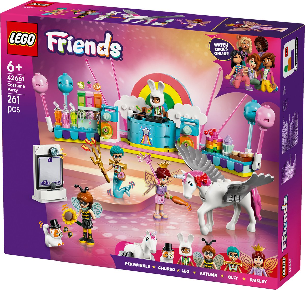 LEGO® Friends Verkleedfeestje met Eenhoorn en Fee - 42661 — afbeelding 9