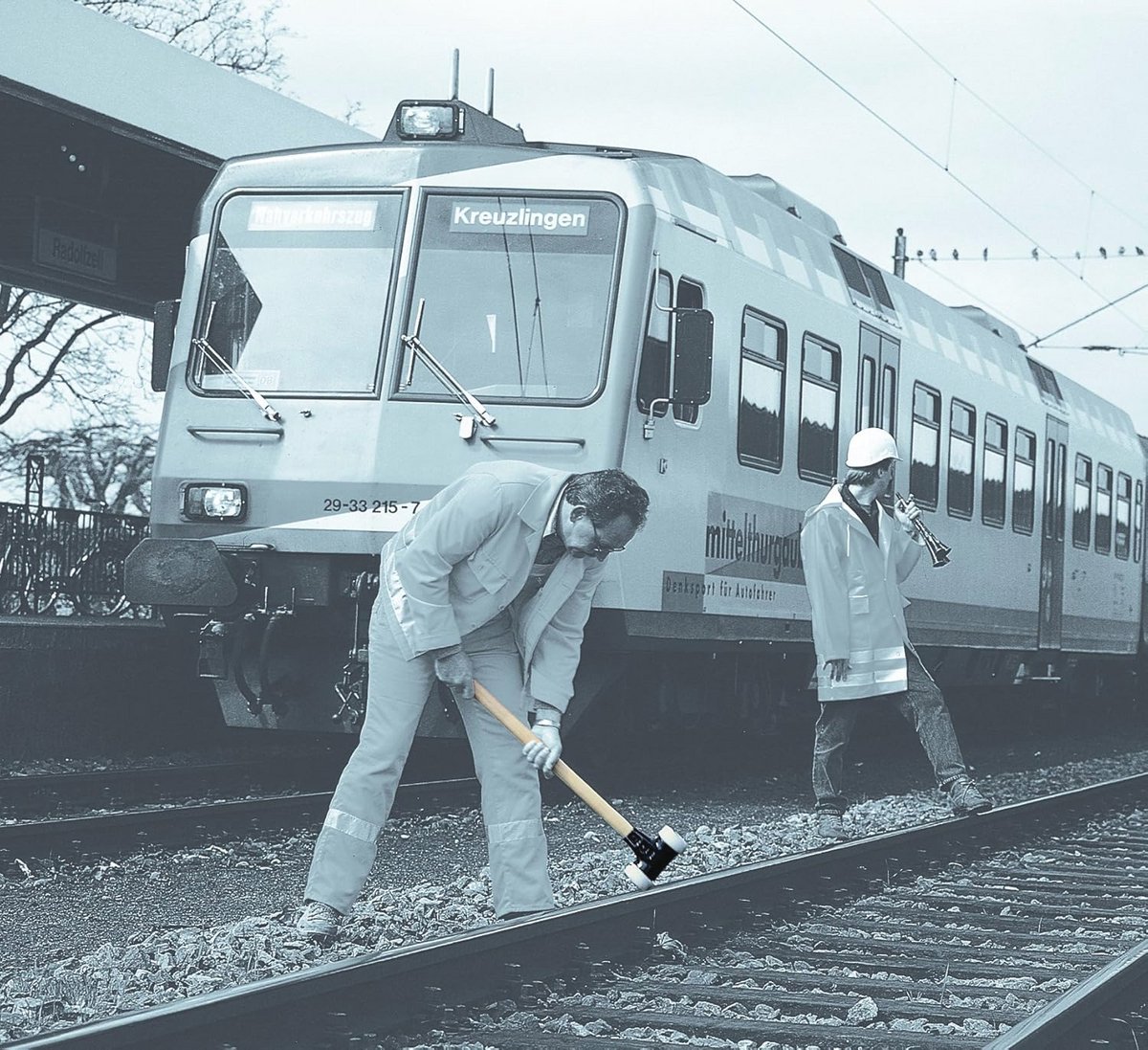 Veiligheidshamer met hickoryhouten handvat en ronde kop - Zacht of gemiddeld hard