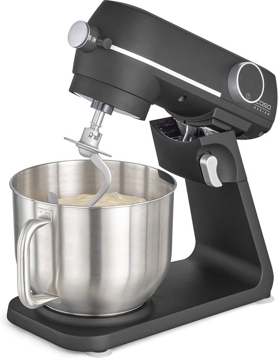 Krachtige Keukenmachine 1800 Watt met 6 Liter RVS Kom en LED-Display van Merkloos — afbeelding 3