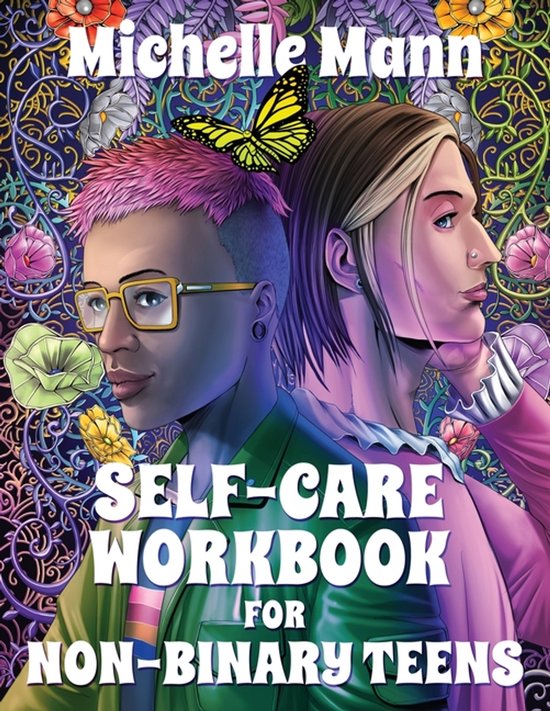 Self-Care Workbook for Non-Binary Teens - cover