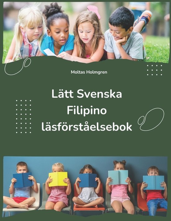 Lätt Svenska Filipino läsförståelsebok - cover