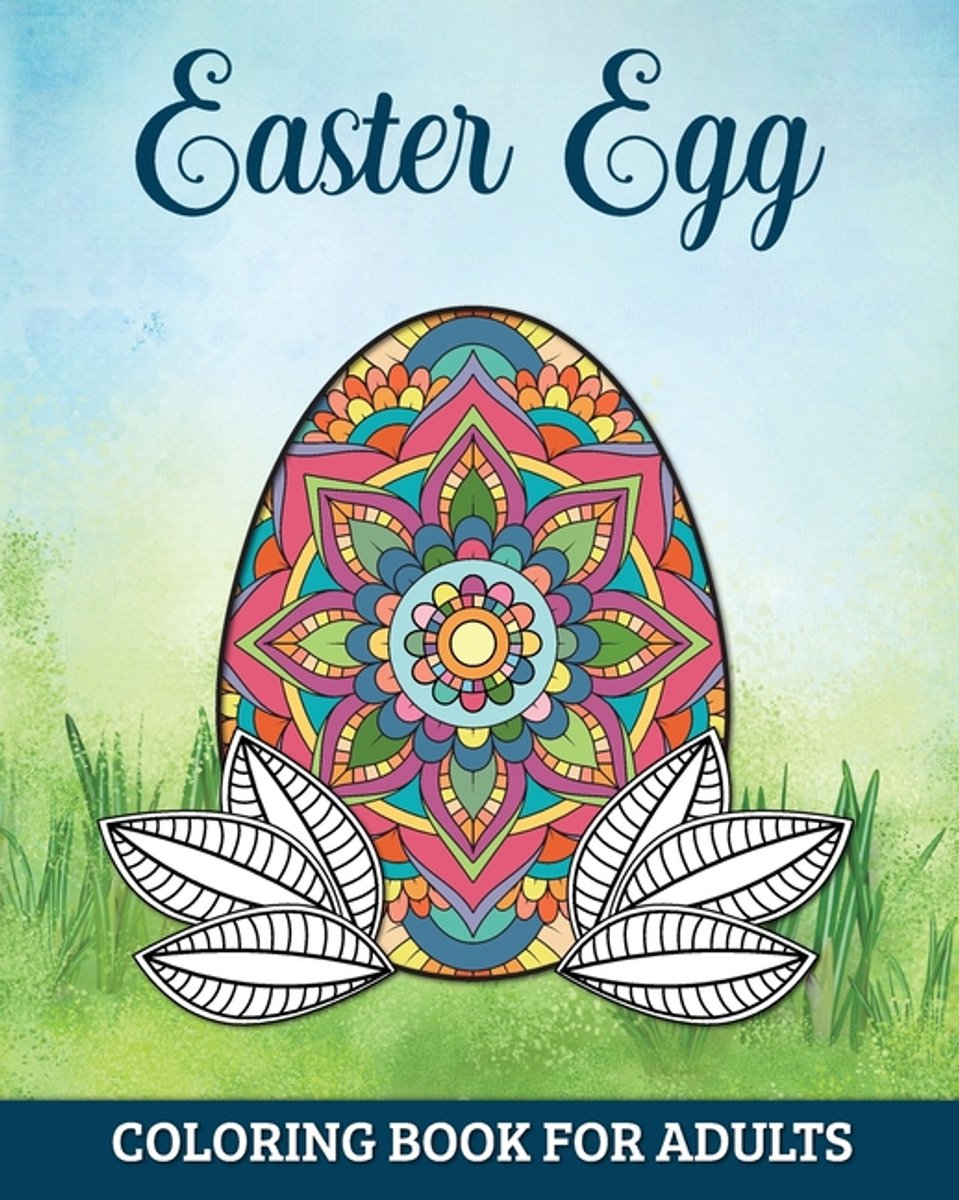Easter Egg Coloring Book For Adults van Marc Harrett