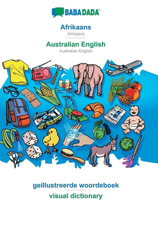 Afrikaans - Australian English, geillustreerde woordeboek - cover