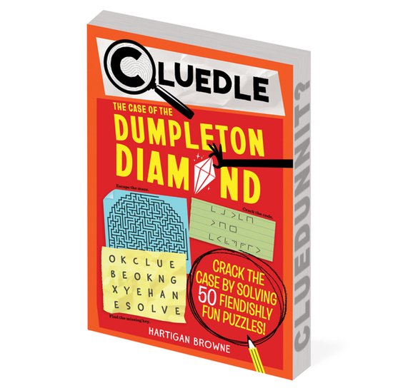 Cluedle- Cluedle: The Case of the Dumpleton Diamond (Book 1) - cover