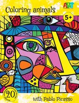 Art Adventures: Coloring Book- Coloring animals with Pablo Picasso