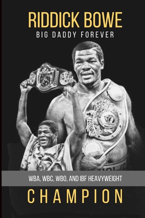 Riddick Bowe - cover
