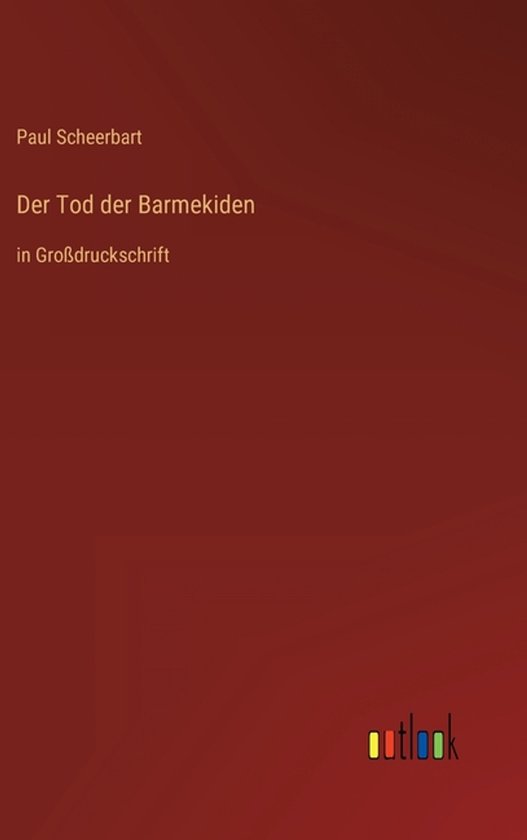 Der Tod der Barmekiden - cover