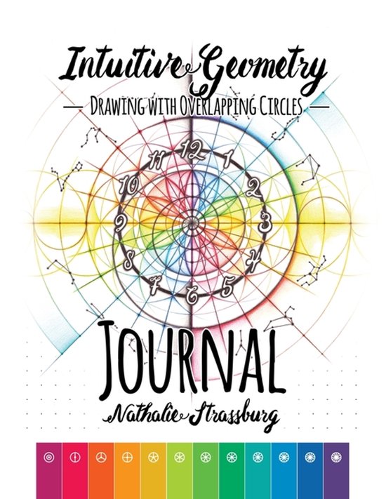 Foto: Intuitive geometry drawing with overlapping circles journal