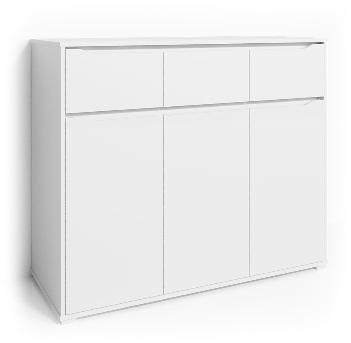 Vicco Ruben Ladekast – 48 x 101.6 cm met laden Wit