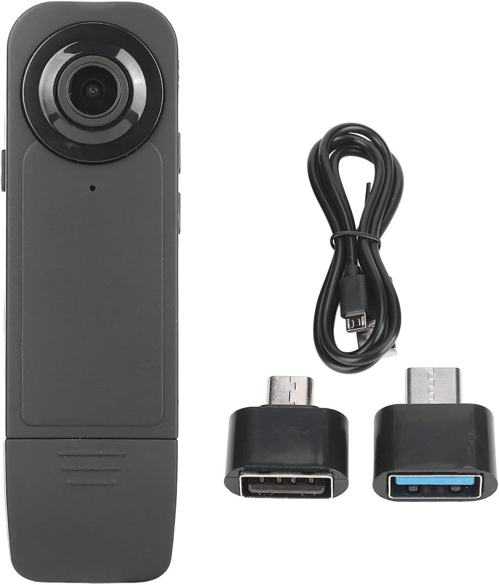 Mini Body Camera HD 1080P met 6 Uur Batterij en Auto Save voor Wetshandhaving