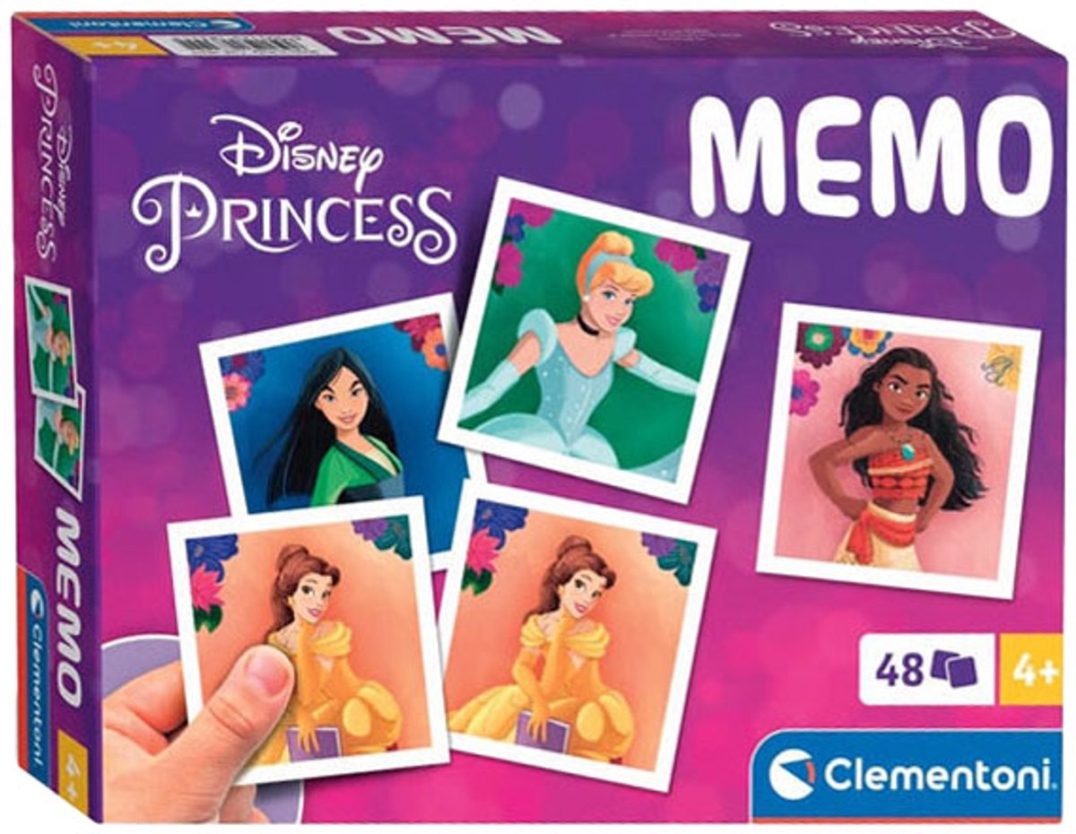 (Clementoni - Geheugenspel voor kinderen - Disney Prinsessen - 48 Kaarten - Geheugen spel - Educatief Speelgoed - Vanaf 4 jaar) — afbeelding 4