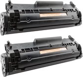 Print-Equipment Toner cartridge / Alternatief multipack 2x HP Q2612A 12A | Canon 4320D/ 4330D/ 4340D/ 4380DN/ 4660PL/ 4690PL/ LBP2900/ LBP2900B/ LBP300