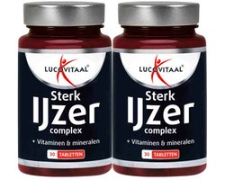 Lucovitaal Lucovitaal Sterk IJzer Complex - 2 x 30 tabletten - 30 stuks