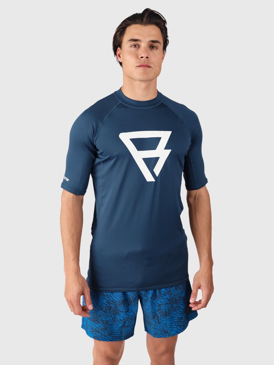 Brunotti Waveguard Heren Rashguard | Nachtblauw - L