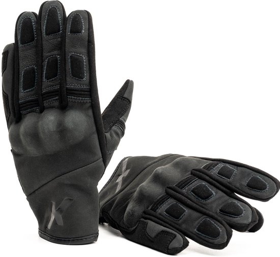 Motor Handschoenen V Mannen M Zomer Grijs/Zwart CE-gekeurd van MOTOBLOUZ