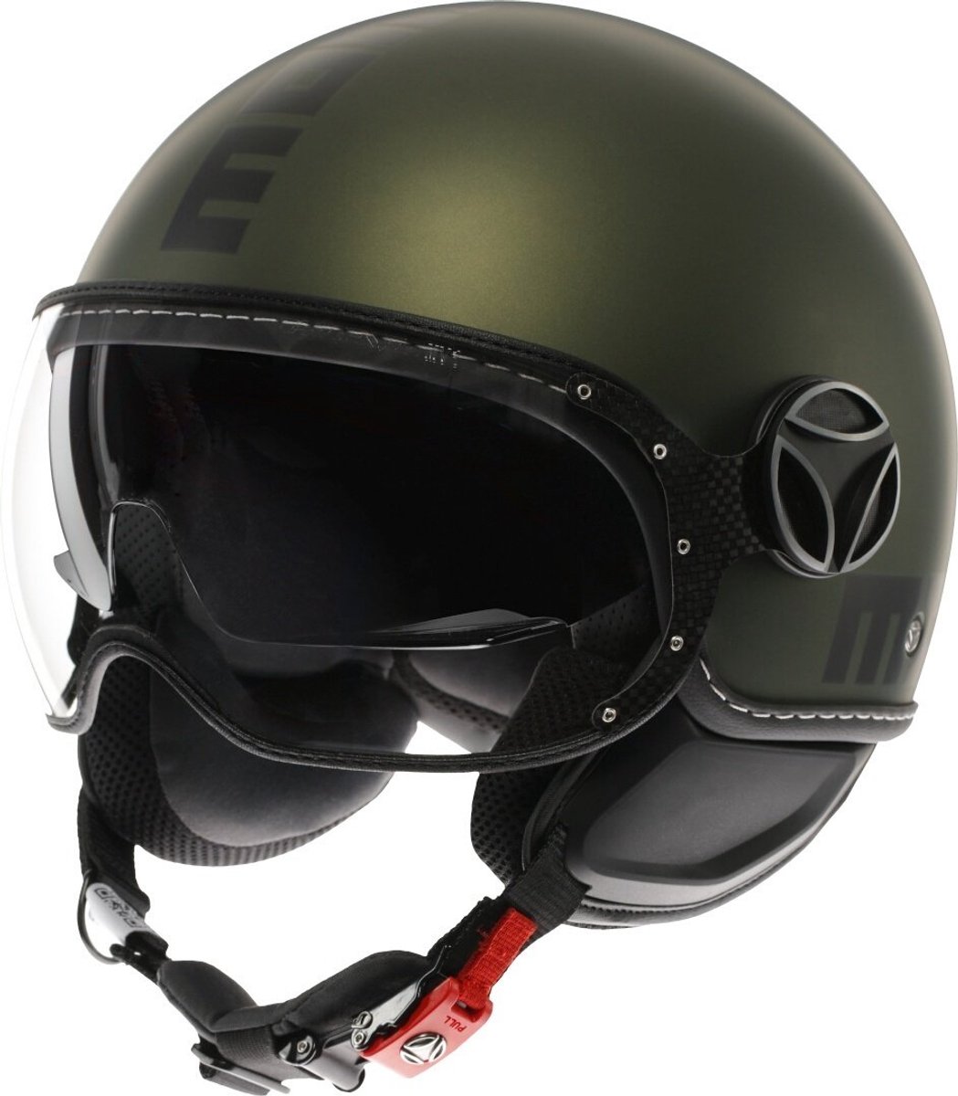 Momo Design Fgtr Evo Open Helm Zwart S