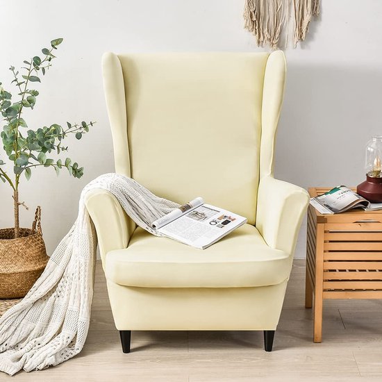 Oor fauteuilhoezen, stoelbekleding, 2 stuks, stoelbeschermer, stretch