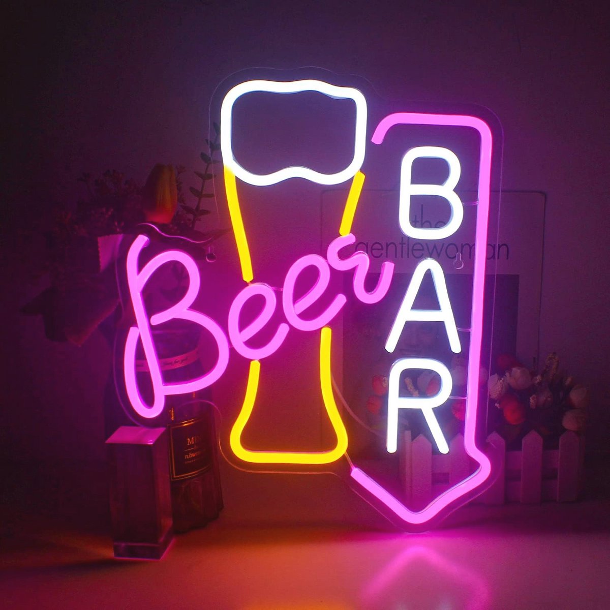 Neonborden voor Wanddecoratie in de Bierbar - Neon Lichtbord voor Feesten en Kamers