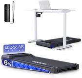 Bol.com Loopband Inklapbaar en Electrisch - Opvouwbare Loopband met 6% Hellingfunctie - Walkingpad voor Fitness of tijdens Thuis... aanbieding