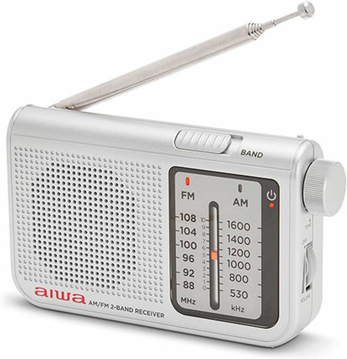 Draagbare AM/FM Radio - Grijs met Hoge Geluidskwaliteit