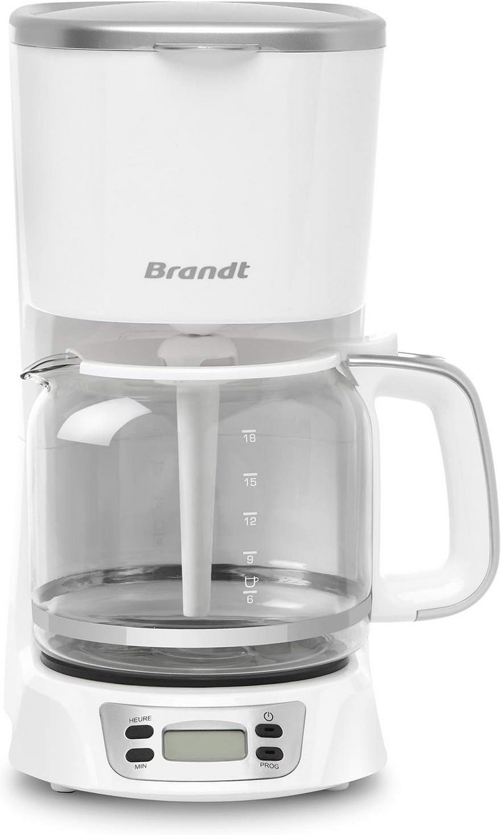 Programmeermogelijkheden Koffiezetapparaat 1,8 Liter - Wit - Perfect voor 18 Kopjes