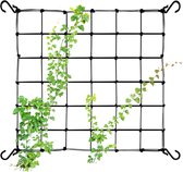 Metalen komkommer, klimhulp, klimrek voor komkommer, roosternet, klimplanten, klimhulp, tomaten, klimhulp, plantensteun voor bloemen en gewassen