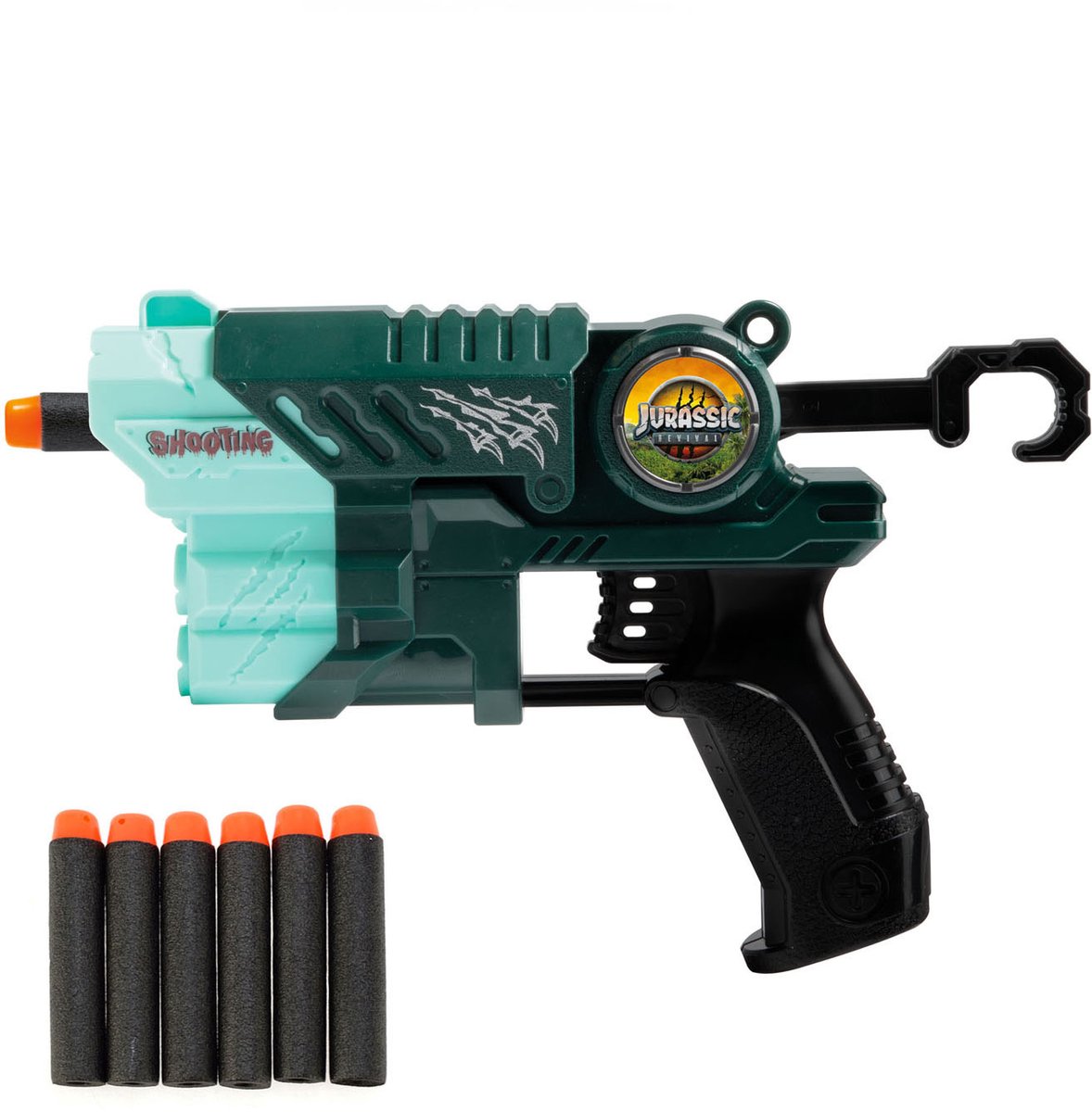Toi-Toys Jurassic Revivial Pistool met Foam Pijlen