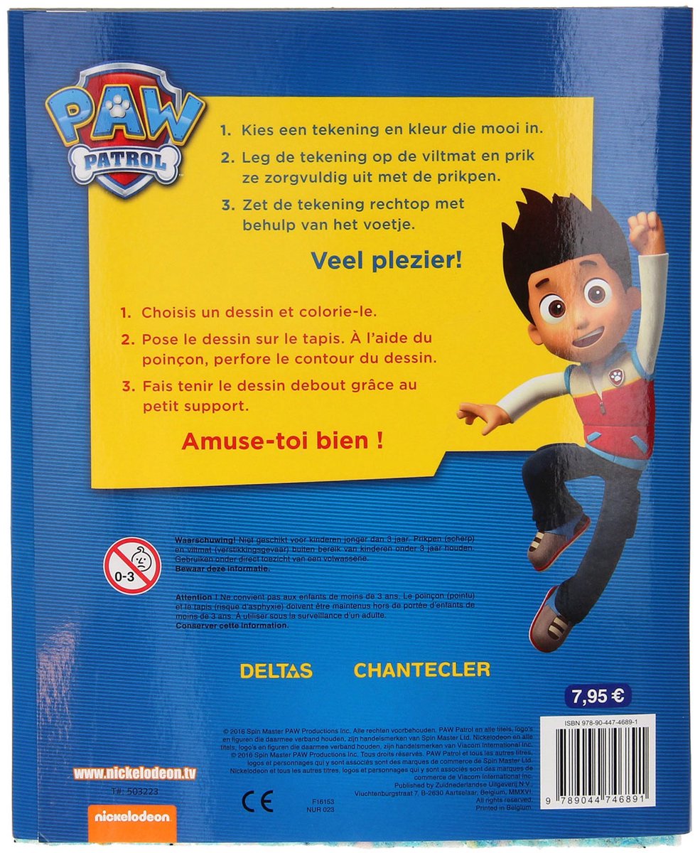 PAW Patrol - Kleurboek - Prikboek — afbeelding 2