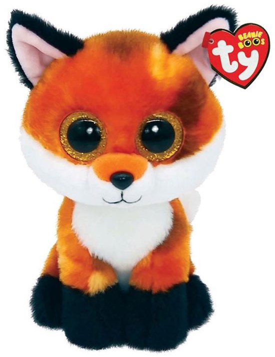 Ty Beanie Boos Meadow vos knuffel – 15 cm