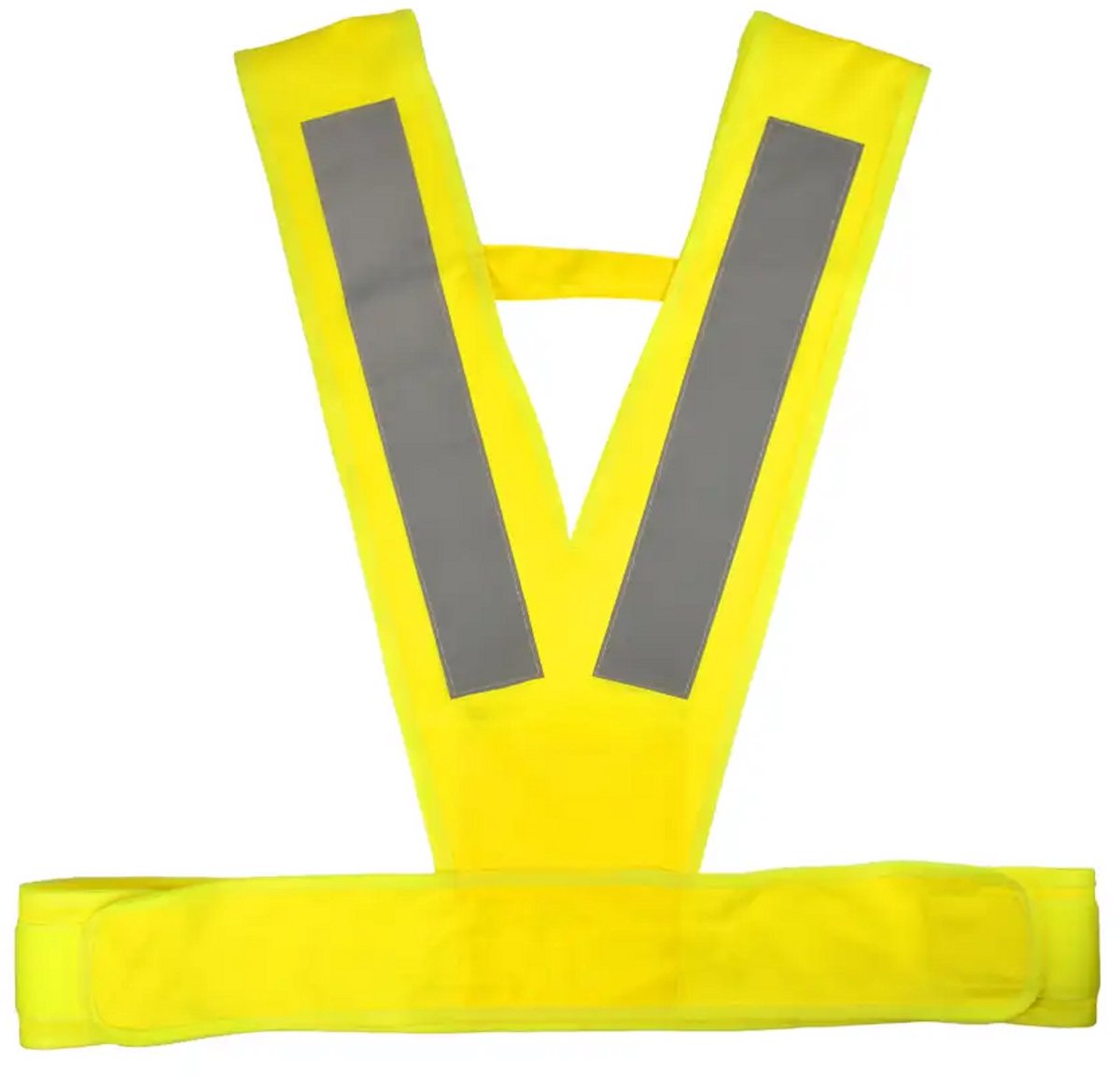 Reflecterend hardloopvest, geel