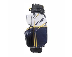 Fastfold Polaris Rain Dry Waterdichte Golftas - Cartbag - Navy Wit
