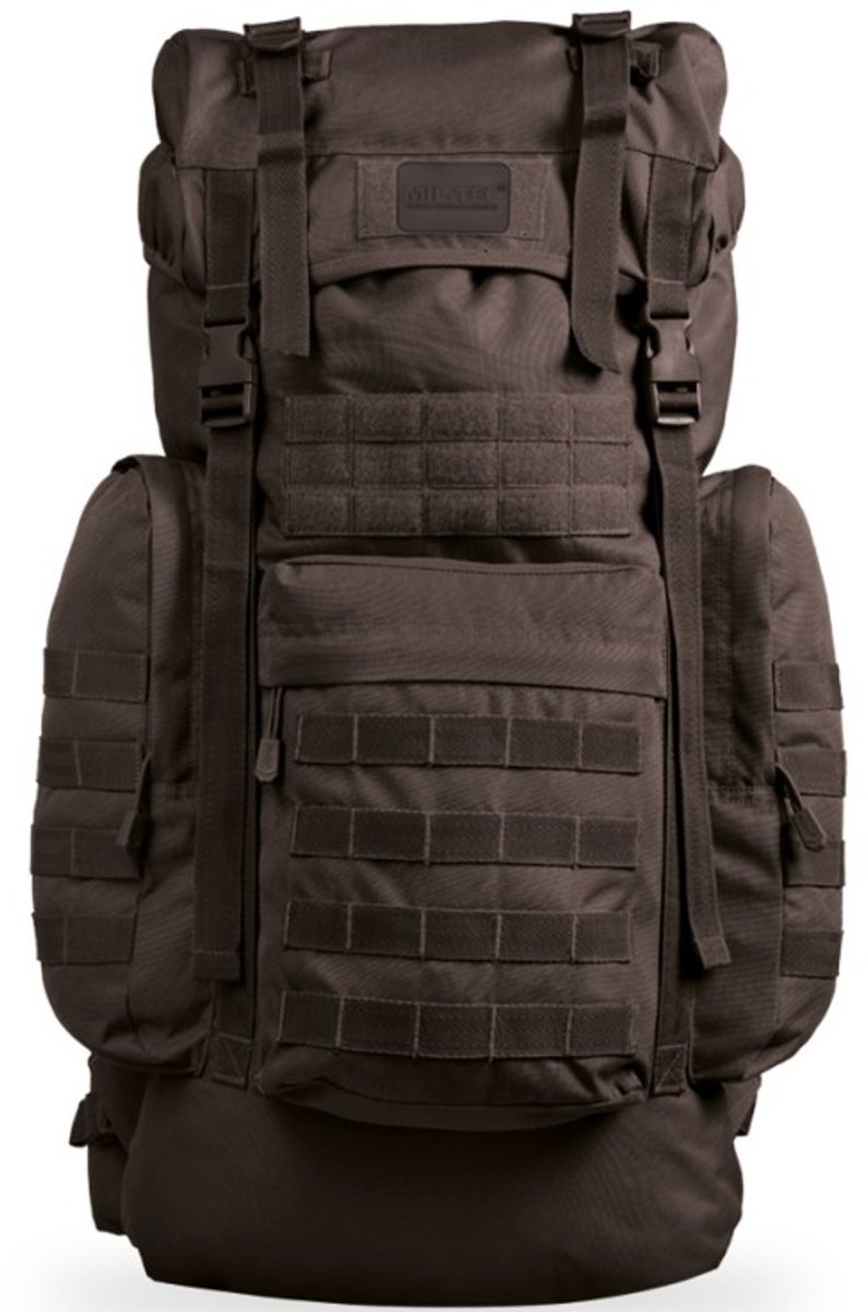 Mil-tec Bundeswehr GEN II Combat-rugzak 65l, zwart