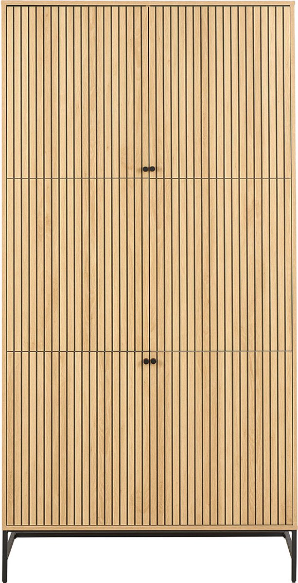 Giga Living Kledingkast Muuto - Naturel - 99x60x200cm