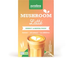 Purasana Latté Mushroom BIO - 6 x 10 gr