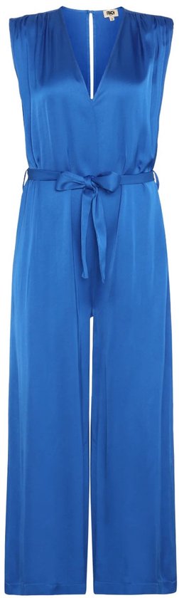 Combinaison Cadia bleu satiné FRNCH