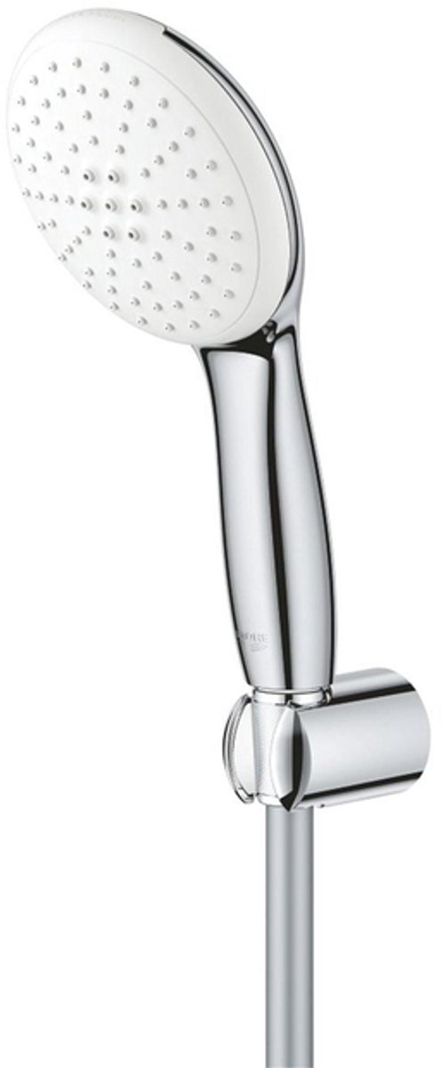 GROHE Tempesta 110 Handdoucheset - Ø11cm - 2 straalsoorten - 7.4l/min - niet verstelbaar - 125cm - chroom