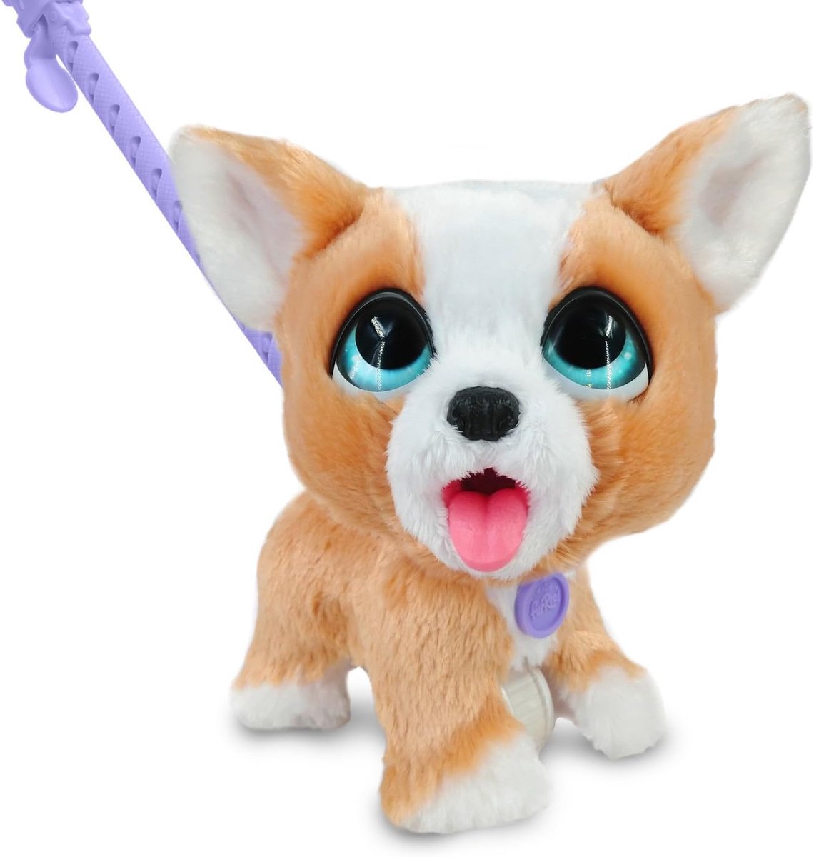 Interactief Poep Puppy Speelgoed voor Kinderen vanaf 4 Jaar - Corgi 20 cm Groot