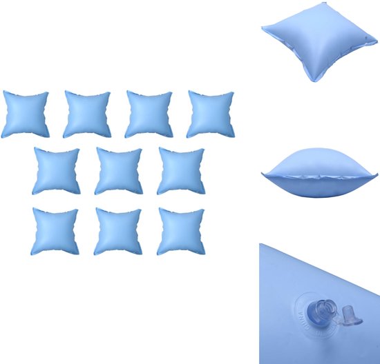 UIRWAY Pool Cushion Winter XXL Round 240 cm with Double Seam, Air