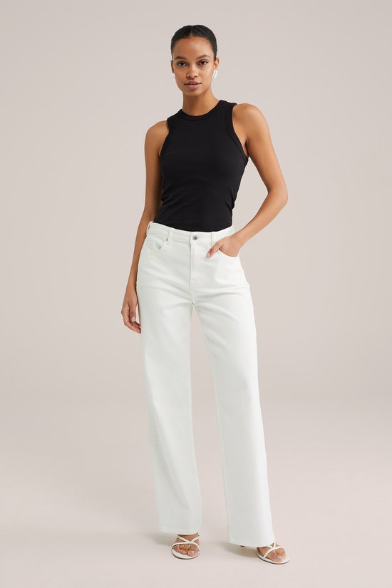 WE Fashion Débardeur femme côtelé