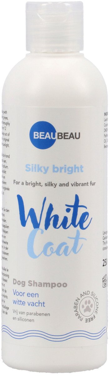 Beaubeau White Coat Shampoo - Verzorging - 250 ml