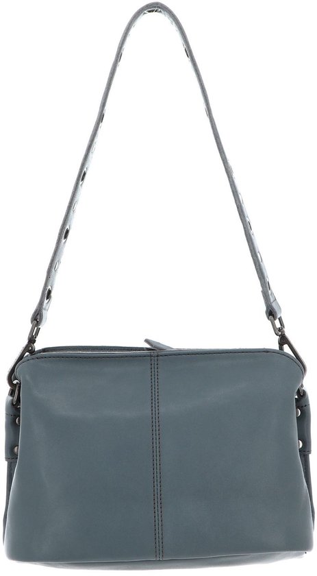 FREDsBRUDER Cuir Sac à épaule bandoulière Me and My Bag Shoulderbag Dusty Blue Bleu clair