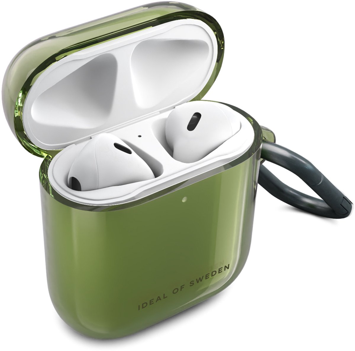 iDeal of Sweden Clear Case voor de Apple AirPods 1 / 2 - Khaki
