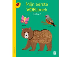 Omslag van Stipjesreeks 1 - Mijn eerste voelboek: Dieren