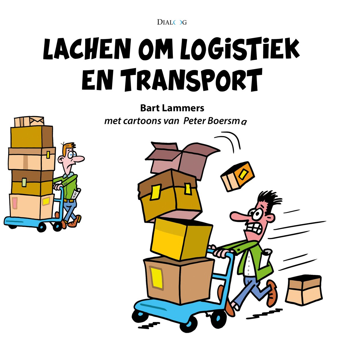 Omslag van Lachen om logistiek en transport